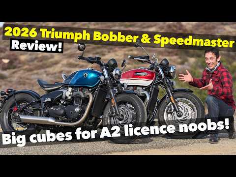 2026 Triumph Bobber and Speedmaster review | Basically a British Harley!
