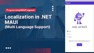 Localization In .NET MAUI (Multi Language Support)