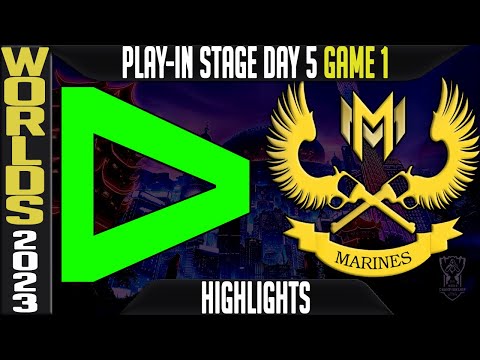 LLL vs GAM Highlights Game 1 | Worlds 2023 Play In Stage Day 5 | Loud vs GAM Esports G1