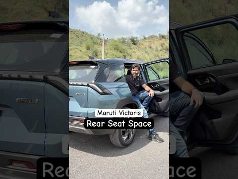 Maruti Suzuki Victoris Rear Seat Space!
