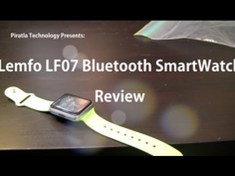 Lemfo LF07 Bluetooth Smartwatch Review