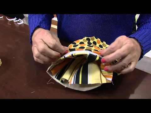 Mulher.com 28/05/2014 Vera Brugin - Porta bolo cartonagen Parte 2/2