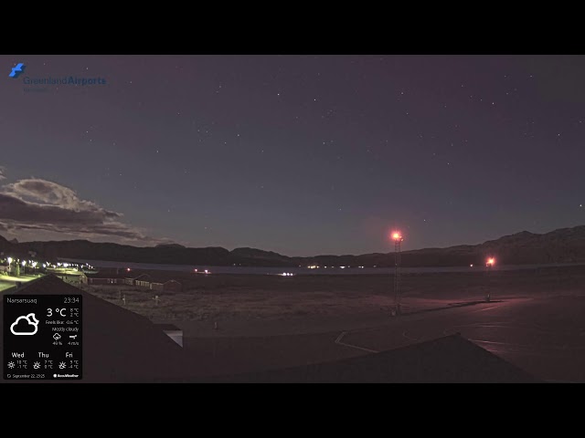 ナルサルスアーク空港 西