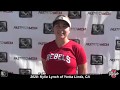 Kylie Lynch Athletic Outfielder Softball Skills Video - Cal Rebels
