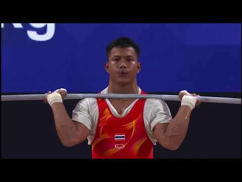 Weeraphon Wichuma (75) 205 kg clean and jerk