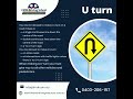 U Turns Vicroads