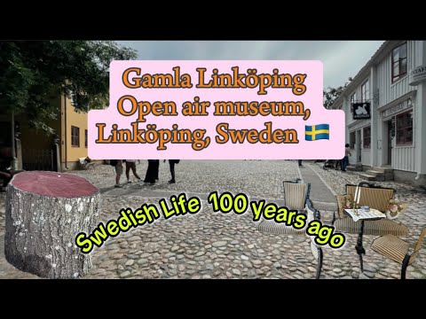 Gamla (old) Linköping, open air museum, Linköping, Sweden @walkwithmeinthisbeautifulworld