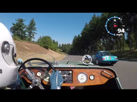 Morgan 4/4 vintage racing