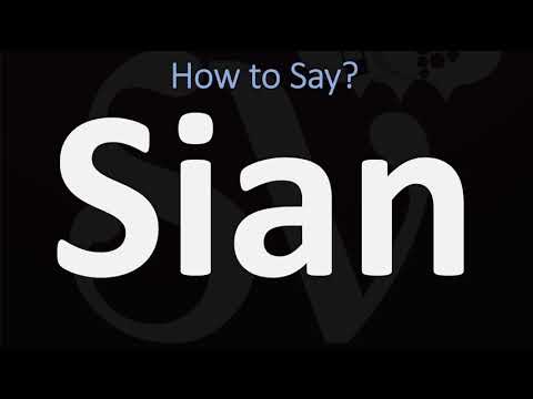 How to Pronounce Sian? (CORRECTLY)