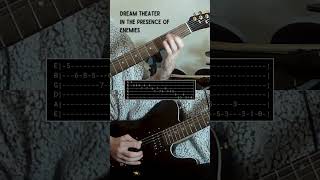 DREAM THEATER - IN THE PRESENCE OF ENEMIES (GUITAR W/TAB) #dreamtheater #johnpetrucci #guitartabs