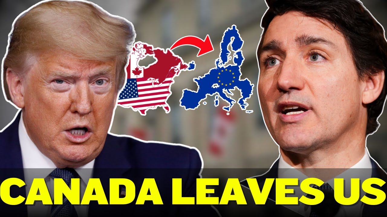 Canada Takes FINAL Decision to Leave US markets and Trade with EU at 0% tariffs...NOW WHAT?