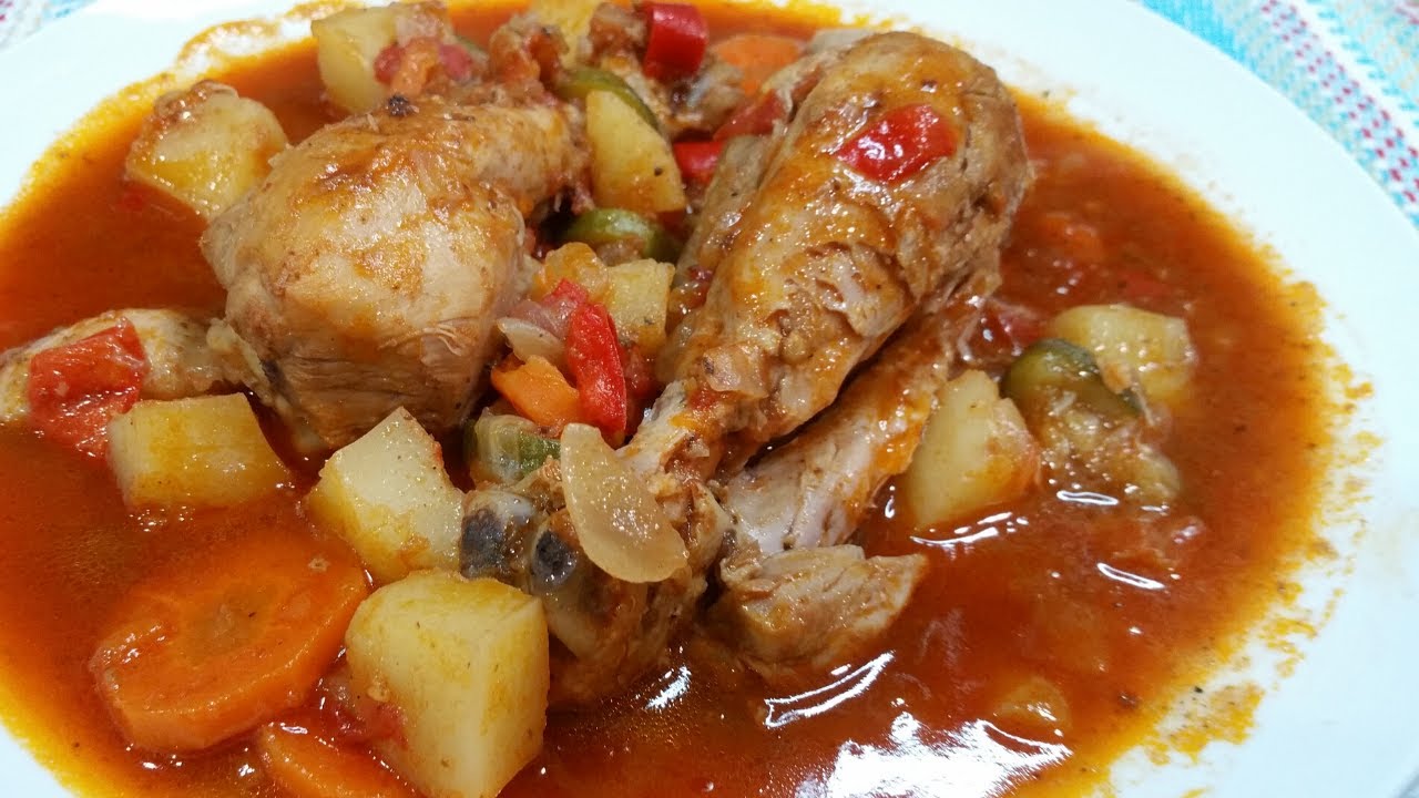 Watch Pollo Guisado Con Pimiento Zanahoria y Calabacitas Now Pollo Guisado Con Pimiento Zanahoria y Calabacitas