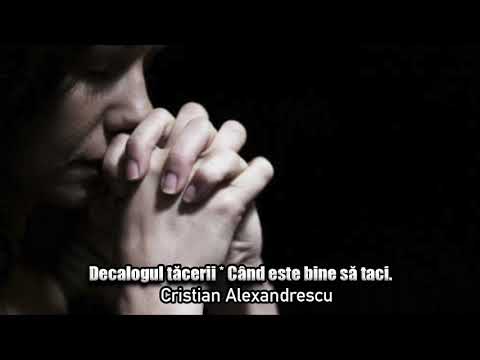 Decalogul Tacerii * Cand Este Bine Sa Taci