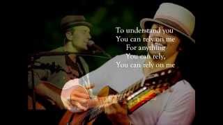 Jason Mraz- You Can Rely On Me (Lyrics)