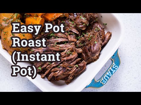 The Best Pot Roast Recipe (Instant Pot) With Red Wine...