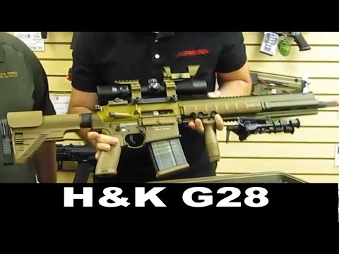Checking out the new Elite Force HK G28 Airsoft DMR