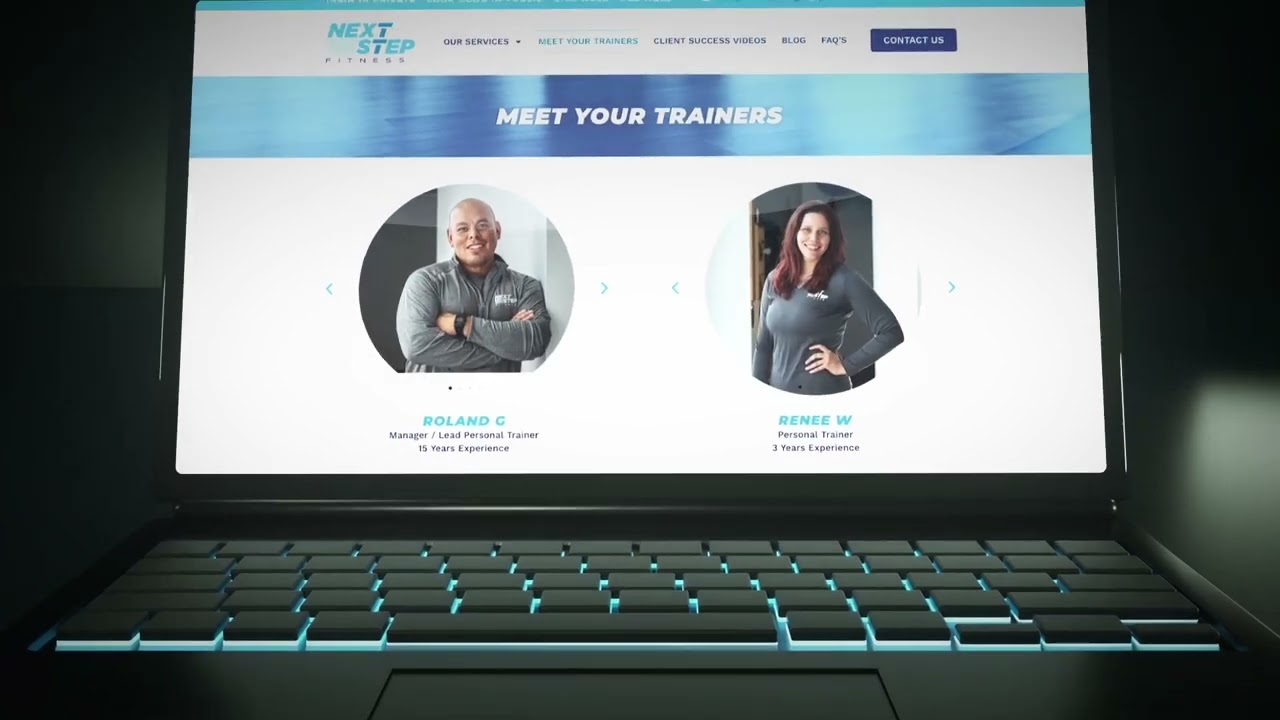Next Step Fitness Website Launch