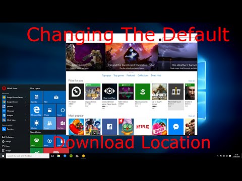 How To: Change The Windows Store Default Download Location ...