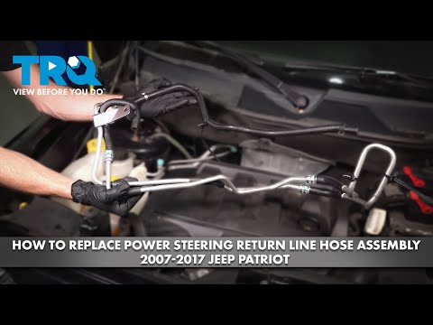 How to Replace Power Steering Return Line Hose Assembly 2007-2017 Jeep Patriot