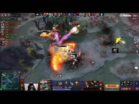 Ana Phantom Lancer! You can't believe it 1 HP alive  vs Team Secret moment   | Dota 2