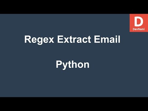 Selenium Python Regex Extract Email