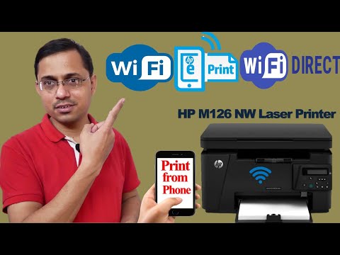 HP LaserJet Pro M126nw Multifunction Printer