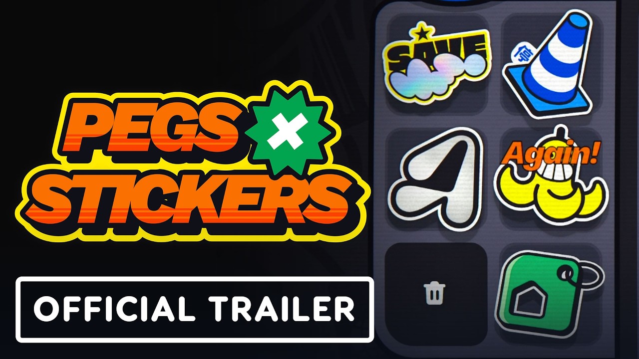 Pegs X Stickers - Official Announcement Trailer