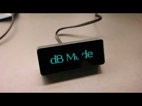 LINK1 AK7115 VFD Music Audio Spectrum Indicator VU Meter Demo