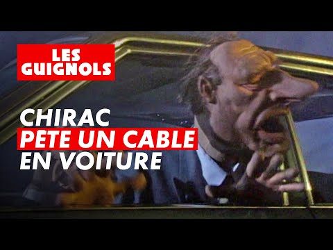 La route ça rend fou Jacques Chirac ! - Les Guignols - CANAL+
