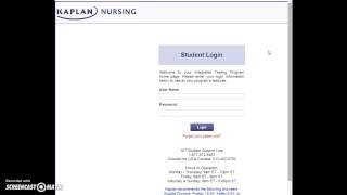Kaplan University Nursing Online Login