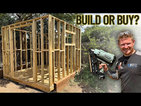 How To Build a Shed Thats Stronger & Cheaper Than a Bought Shed