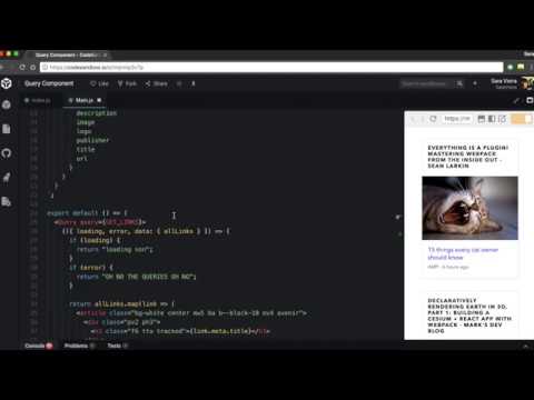 That sweet sweet Query component