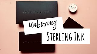 Unboxing Sterling Ink | Vergleich mit Hobonichi weeks und Travelers Company Insert  | deutsch