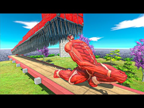 Escape From Falling Spike Traps - Animal Revolt Battle Simulator