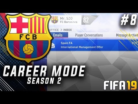 FIFA 19 - FC Barcelona Season 2 Career Mode - EP 8 - HD