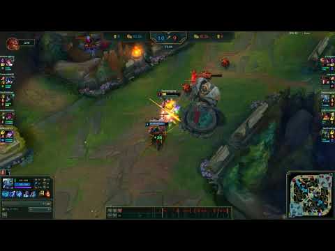2 lvl down outplay with fizz vs akali