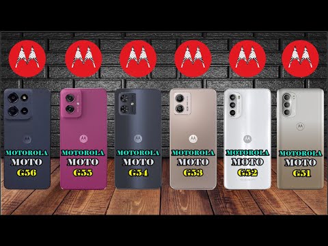 Motorola Moto G56 v/s Moto G55 v/s Moto G54 v/s Moto G53 v/s Moto G52 v/s Moto G51 | Features | 2025