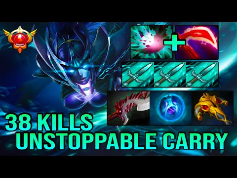 [ Phantom Assassin ] CALL HER MONSTER - UNTOPPABLE 38KILLS - BEYOND KILL RAMPAGE