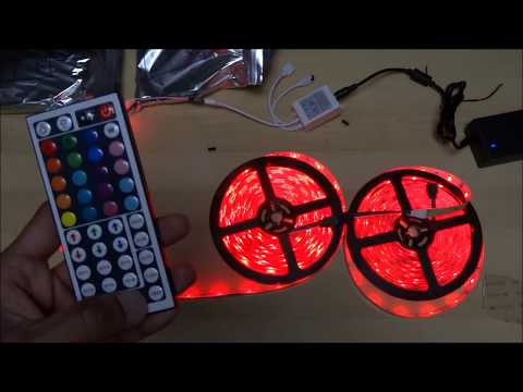 Unboxing and setup of a relohas waterproof led strip light 1...
