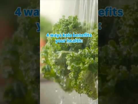 🥬4 health benefits of kale.