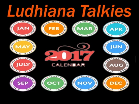 SHASHEEKANT PATEL Ludhiana Talkies Calender 2017