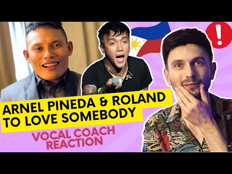YAZIK reacts to Arnel Pineda & Roland Abante - To Love Somebody