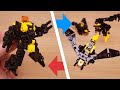 Micro LEGO brick hornet / bee transformer mech - Death Hornet