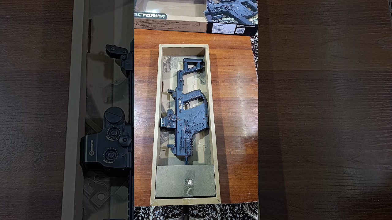 Unboxing KRISS Vector .45 ACP  The Most Unusual Weapon! #airsoft #gelblaster #gun #toys