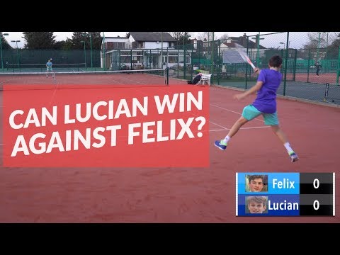 Lucian vs. Felix  - Rally to 10 points - who wins? | British Tennis
