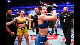 #UFCVegas121 Ailín Pérez: Entrevista en el Octágono