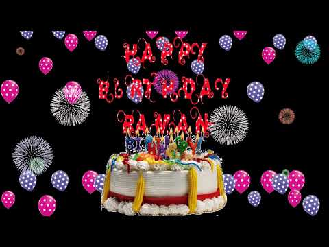 SAY HAPPY BIRTHDAY RAMAN