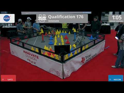 2018 VEXU Innovate Q176 - UAT2 vs NECC98 - 53 to 34