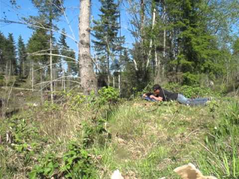 MVI 2943 shooting the fg42 from prone