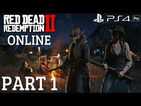 Red Dead Redemption 2 Online - Gameplay Walkthrough Part 1 (PS4 PRO)